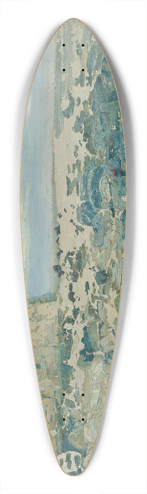 Wenzel Radimsk - Am Meeresstrand Felsklippen 39.3 inch art pintail longboard deck