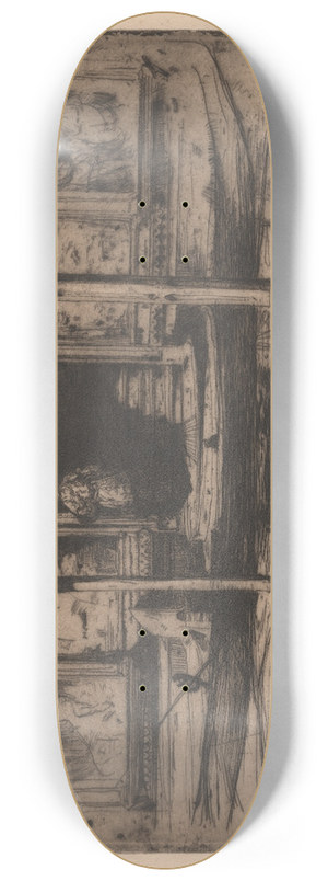 David Young Cameron - The Palace Doorway 8.25 inch art skate deck