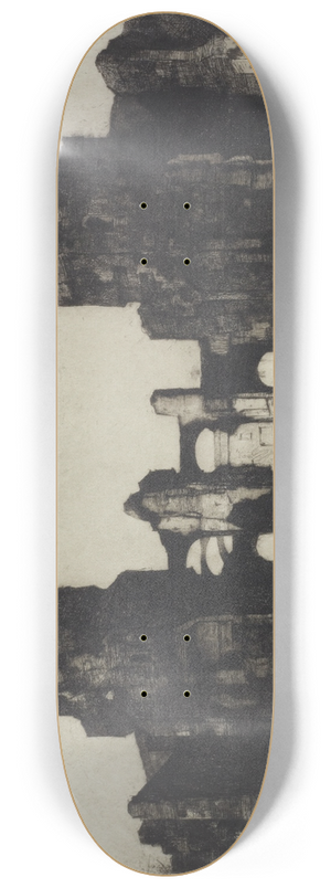 David Young Cameron - Thermae of Caracalla 8.25 inch art skate deck