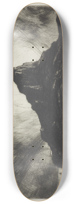 David Young Cameron - The Scuir of Eigg 8.25 inch art skate deck