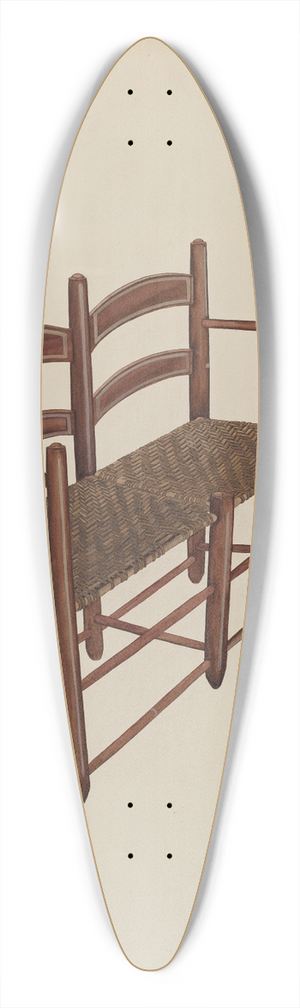 Wilbur M Rice - Ox Cart Chair 39.3 inch art pintail longboard deck