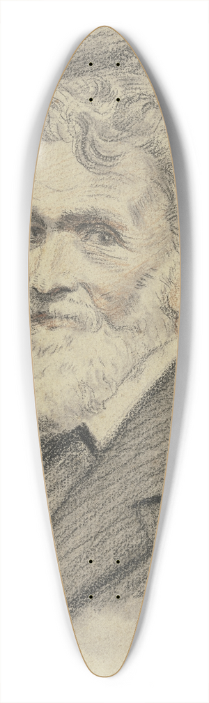 Wilhelm Amandus Beer - Bildnis des Malers Ferdinand Klimsch 39.3 inch art pintail longboard deck
