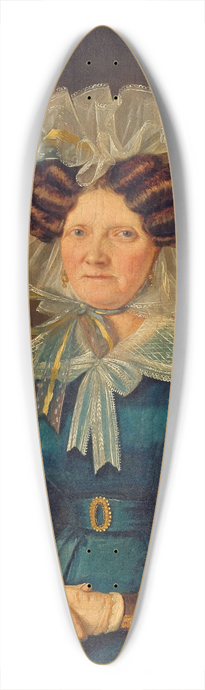 Wilhelm Bendz - Portrait of Mette Sophie Fuglsang. The artists aunt 39.3 inch art pintail longboard deck