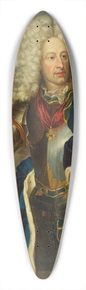 Wilhelm Hempfing - Ludwig Wilhelm von Baden-Baden 39.3 inch art pintail longboard deck