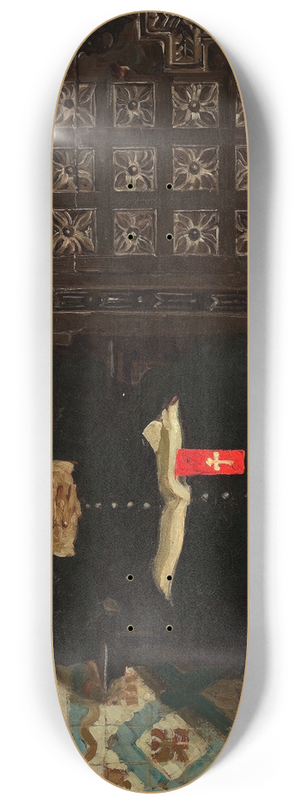 Dean Cornwell - Priest, Spanish City 8.25 inch art skate deck