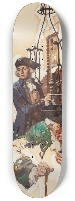 Dean Cornwell - The Callers 8.25 inch art skate deck