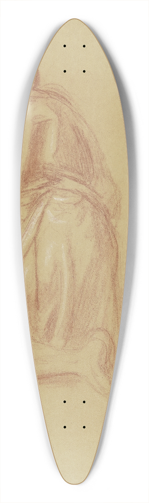 Wilhelm Steinhausen - Kniender, betend nach links 39.3 inch art pintail longboard deck
