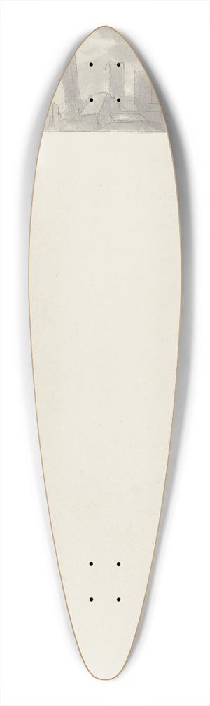Wilhelm Steinhausen - The assault 39.3 inch art pintail longboard deck