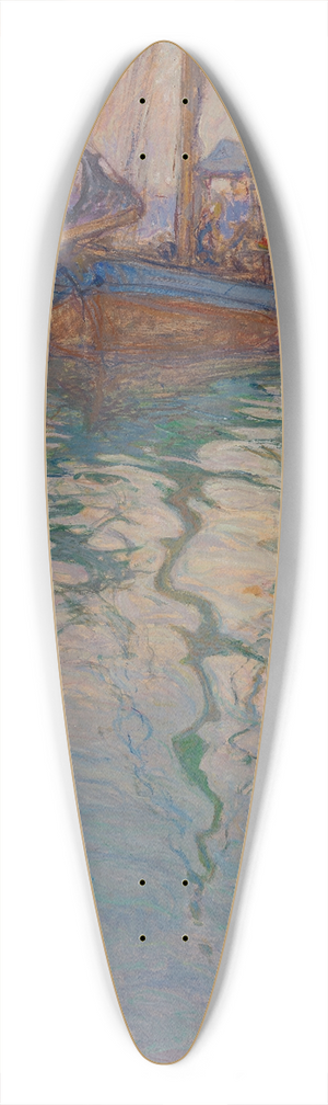 Wilho Sjstrm - Srninen 39.3 inch art pintail longboard deck