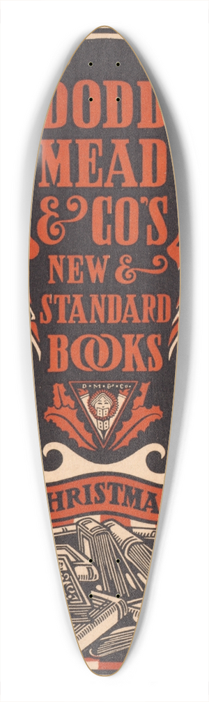 Will Bradley - Dodd Mead and Cos new and standard books, Christmas 39.3 inch art pintail longboard deck Will Bradley - Dodd Mead and Cos new and standard books, Christmas 39.3 inch art pintail longboard deck