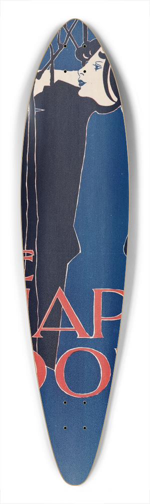 Will Bradley - The chap book 39.3 inch art pintail longboard deck Will Bradley - The chap book 39.3 inch art pintail longboard deck