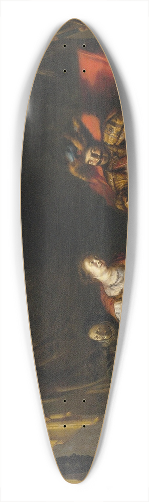 Willem Bartsius - Judith And Holofernes 39.3 inch art pintail longboard deck