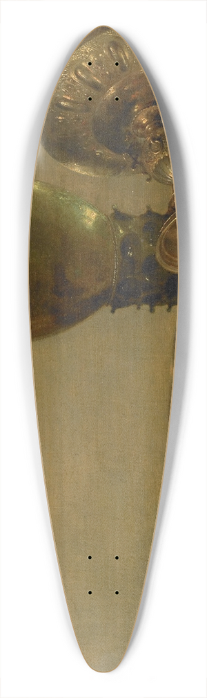 Willem Claesz Heda - Still Life with a Silver Tazza 39.3 inch art pintail longboard deck