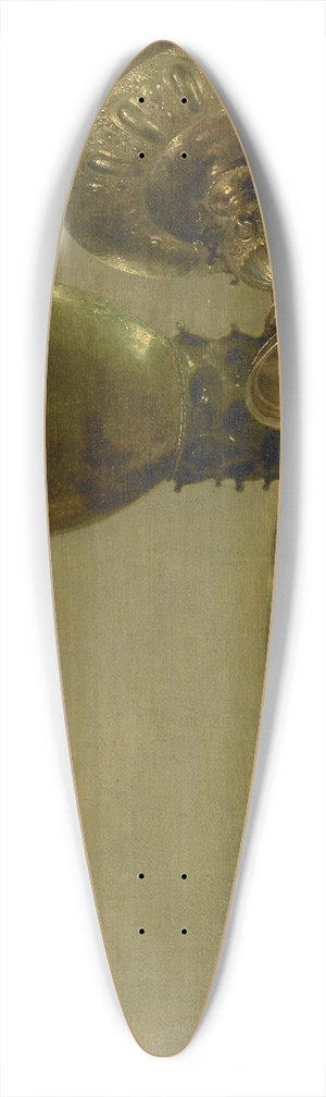 Willem Claesz Heda - Still Life with Roemer and Silver Tazza 39.3 inch art pintail longboard deck