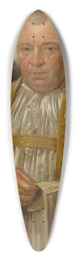 Willem Jacob Herreyns - Priest Jean-Jacques De Brandt 39.3 inch art pintail longboard deck