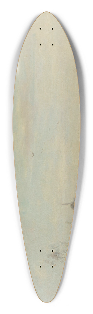 Willem Maris - Meadow with Cows by the Water 39.3 inch art pintail longboard deck