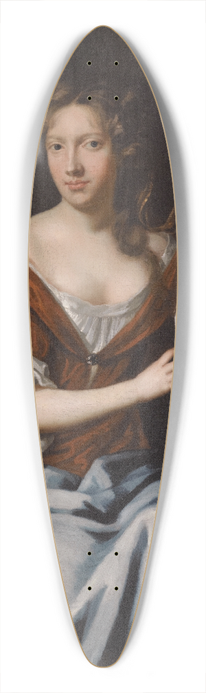 Willem Wissing - Portrait of a Lady 39.3 inch art pintail longboard deck