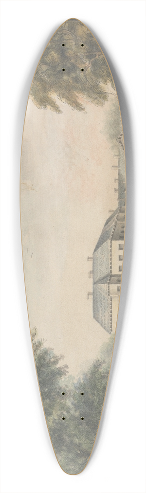 William Beilby - Stanwich Park, Yorkshire 39.3 inch art pintail longboard deck