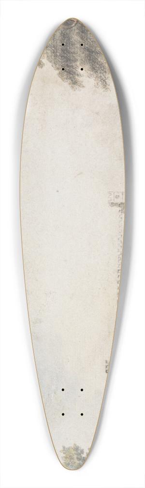 William Beilby - Syon House 39.3 inch art pintail longboard deck