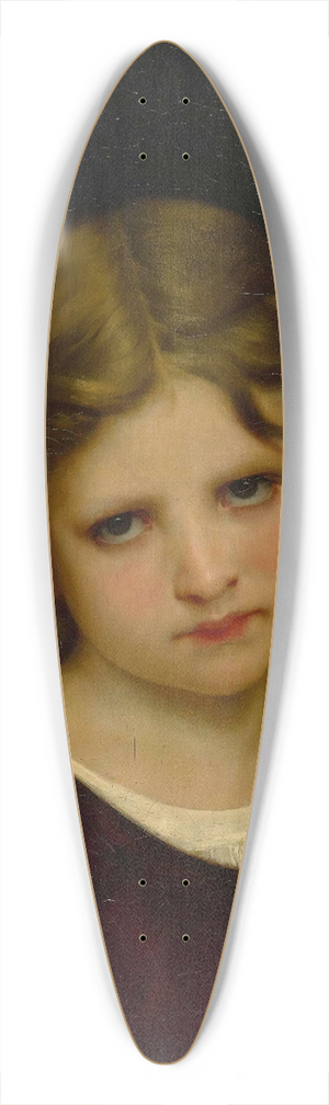 William Bouguereau - Mignon 39.3 inch art pintail longboard deck