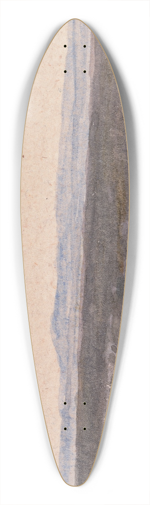 William Collins - Landscape: Valley with Mountain in Distance 39.3 inch art pintail longboard deck