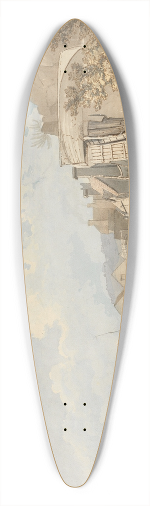 William Day - Hastings 39.3 inch art pintail longboard deck