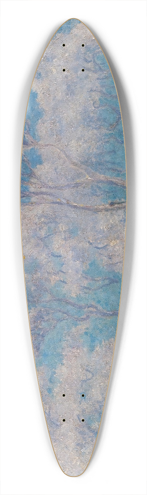 William Degouve de Nuncques - Moutons Aux Amandiers 39.3 inch art pintail longboard deck