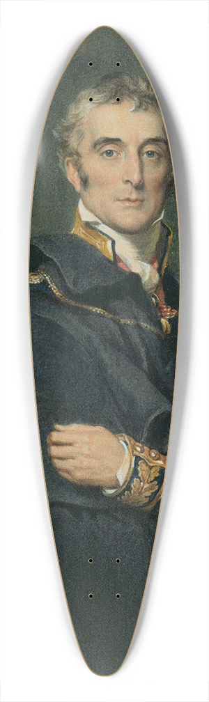 William Derby - The Duke of Wellington (after Lawrence and Evans) 39.3 inch art pintail longboard deck