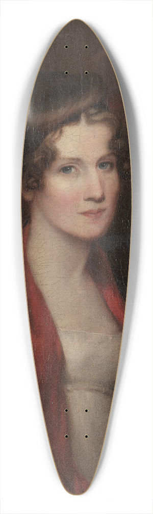 William Dunlap - Mary Fairlie Cooper 39.3 inch art pintail longboard deck