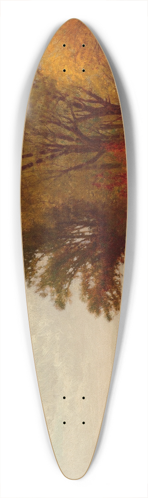 William Hart - A Fall Day 39.3 inch art pintail longboard deck
