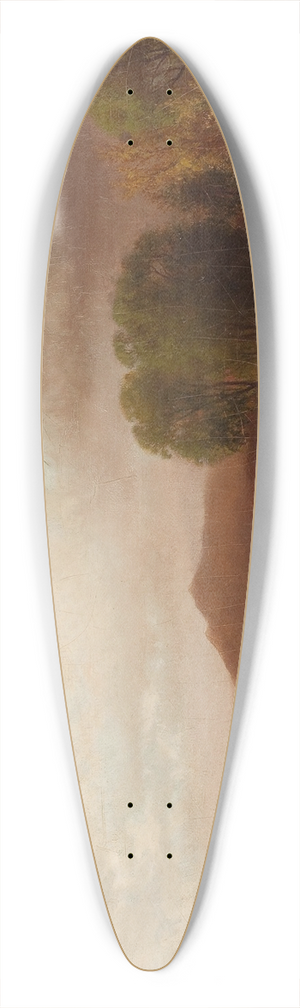 William Hart - The Cattle Drive 39.3 inch art pintail longboard deck
