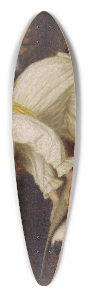 William Henry Gore - Misbehaving 39.3 inch art pintail longboard deck