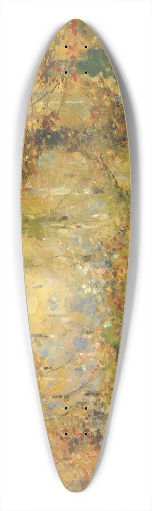 William Henry Holmes - Autumn Tangle 39.3 inch art pintail longboard deck