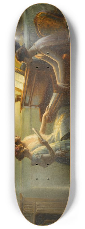 Delphin Enjolras - By the piano 8.25 inch art skate deck