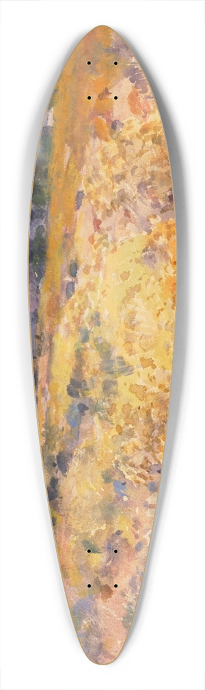 William Henry Holmes - Longs Peak, Colorado 39.3 inch art pintail longboard deck