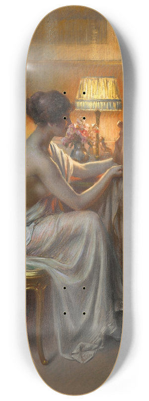 Delphin Enjolras - La Connaisseuse 8.25 inch art skate deck