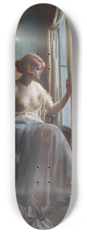 Delphin Enjolras - Lady in the Boudoir 8.25 inch art skate deck