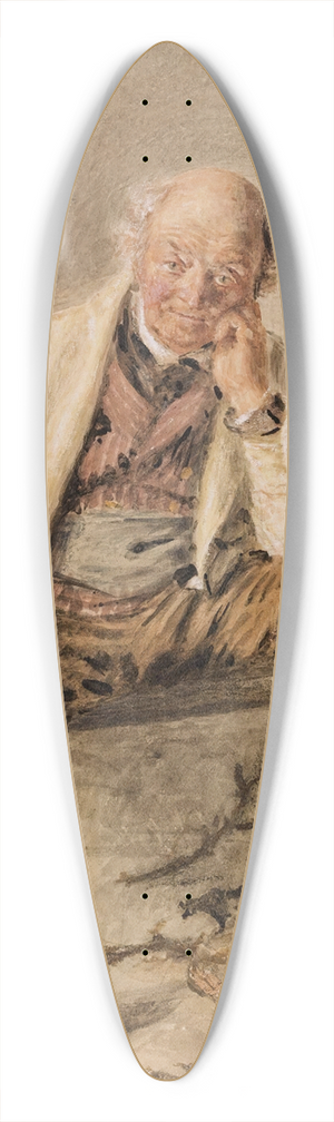William Henry Hunt - Thecarpenterslunch 39.3 inch art pintail longboard deck William Henry Hunt - Thecarpenterslunch 39.3 inch art pintail longboard deck