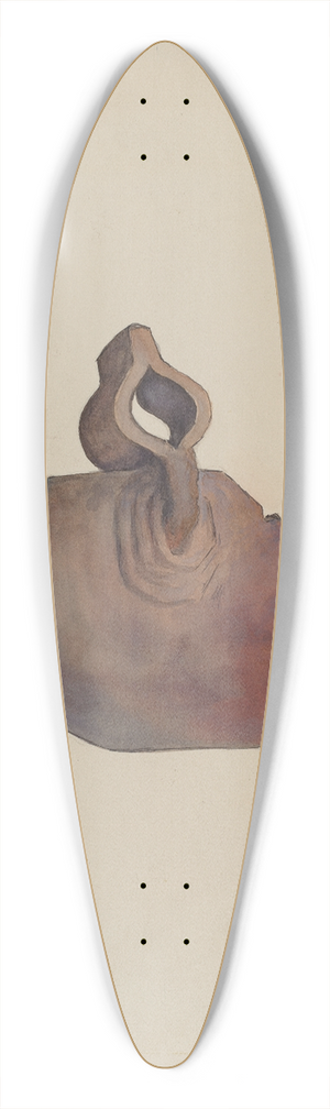 William Hoffman - Hoe Blade 39.3 inch art pintail longboard deck