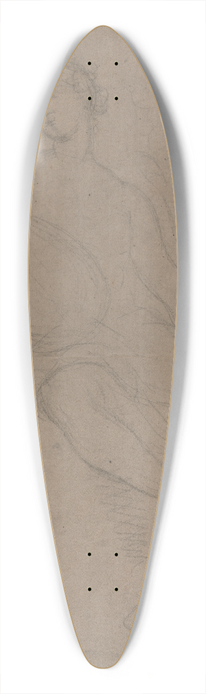 William Hogarth - Hymen 39.3 inch art pintail longboard deck