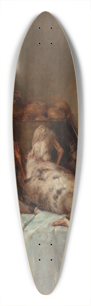 William Hubacek - Autumn Bounty 39.3 inch art pintail longboard deck