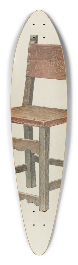 William Kieckhofel - Chair 39.3 inch art pintail longboard deck