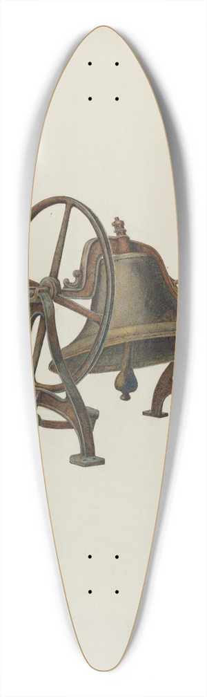 William Kieckhofel - Elementary School Bell 39.3 inch art pintail longboard deck