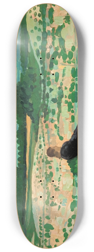 Derwent Lees - Lyndra by the Blue Pool, Dorset 8.25 inch art skate deck