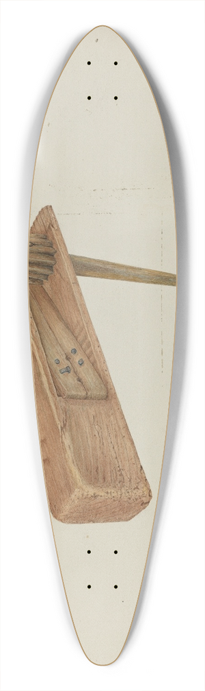 William Kieckhofel - Rattle 39.3 inch art pintail longboard deck