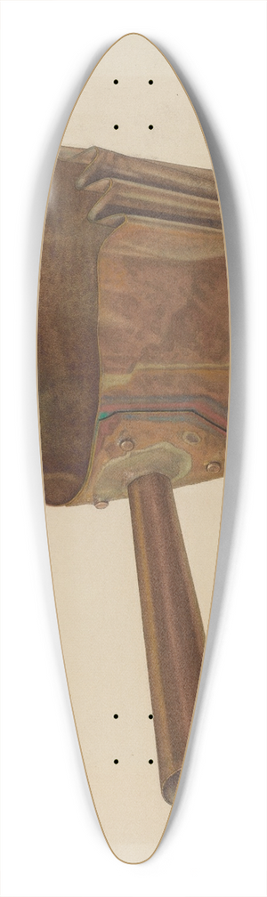 William Ludwig - Candy Ladle 39.3 inch art pintail longboard deck