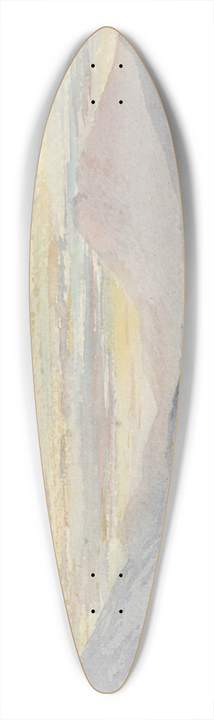 William Mathew Hodgkins - View from Maori Kaik, looking up Otago Harbour 39.3 inch art pintail longboard deck William Mathew Hodgkins - View from Maori Kaik, looking up Otago Harbour 39.3 inch art pintail longboard deck