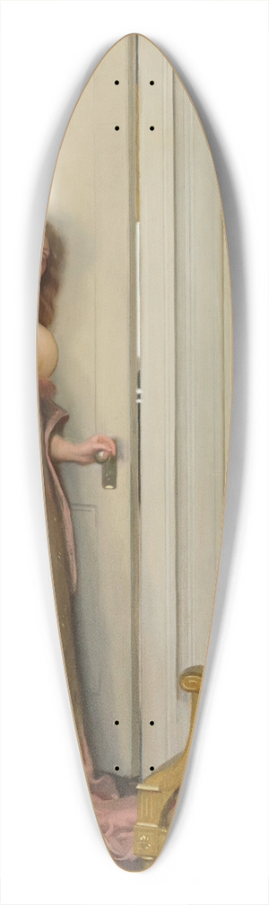 William McGregor Paxton - The other door 39.3 inch art pintail longboard deck