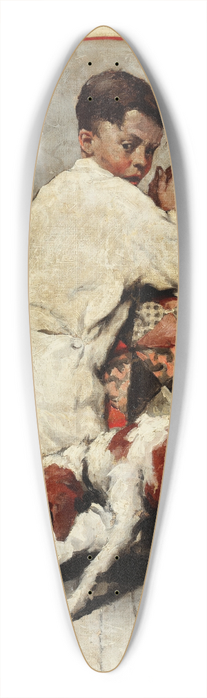 William Meade Prince - Bedtime Prayers 39.3 inch art pintail longboard deck