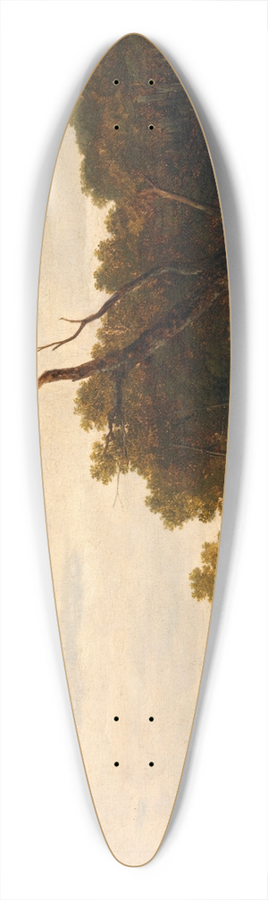 William Mulready - A Gypsy Encampment 39.3 inch art pintail longboard deck